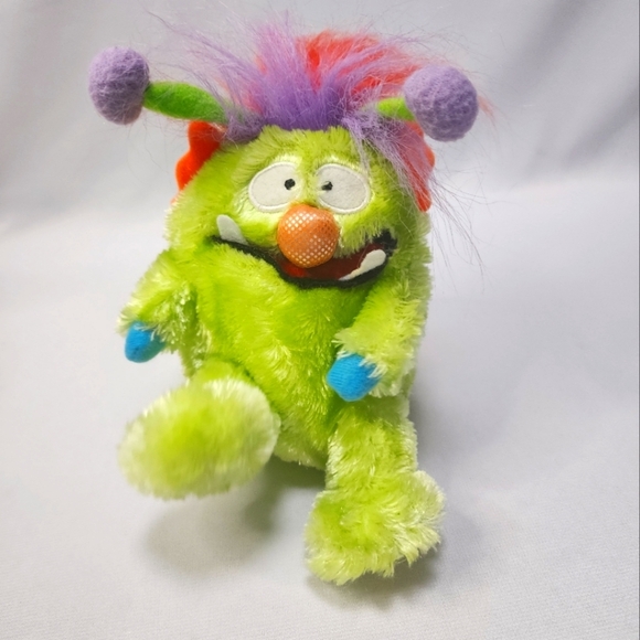 Gemmy Industries Other - Gemmy Monster Maniacs Animated Plush Madge Green Sings Works Great